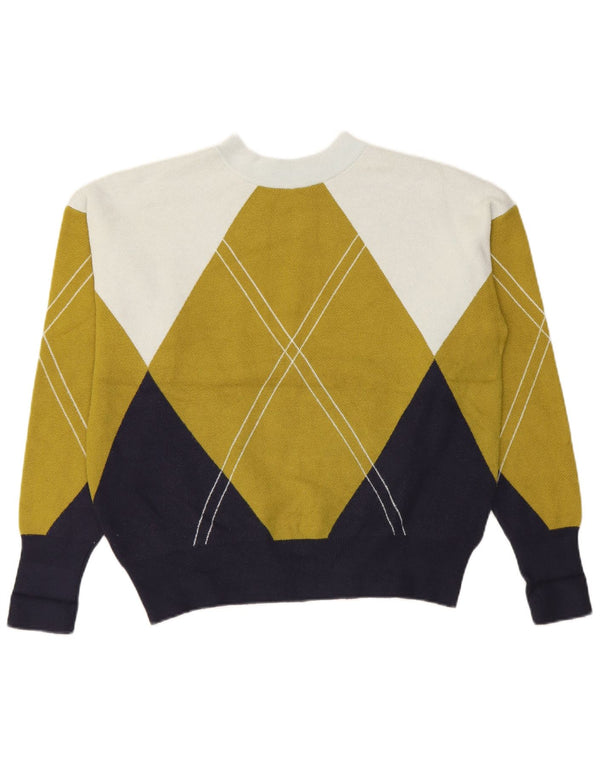 Marks & Spencer Pull à col rond pour femme UK 14 Bleu marine moyen