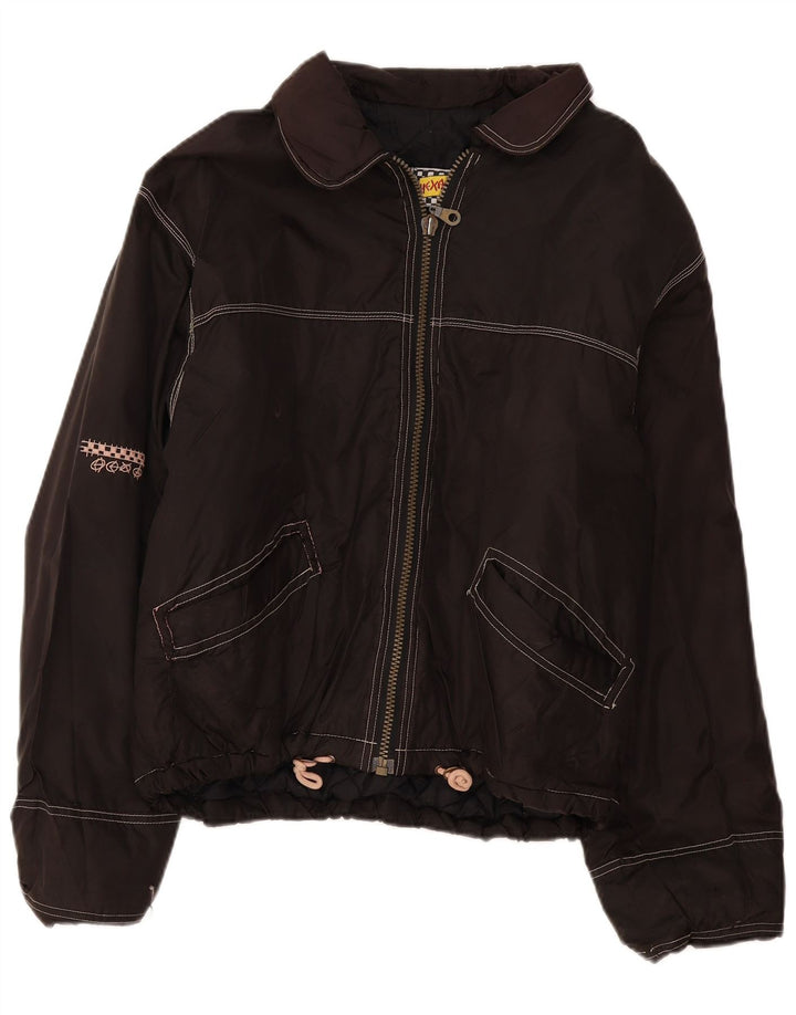 Veste Bomber Homme Vintage UK 42 XL Noir