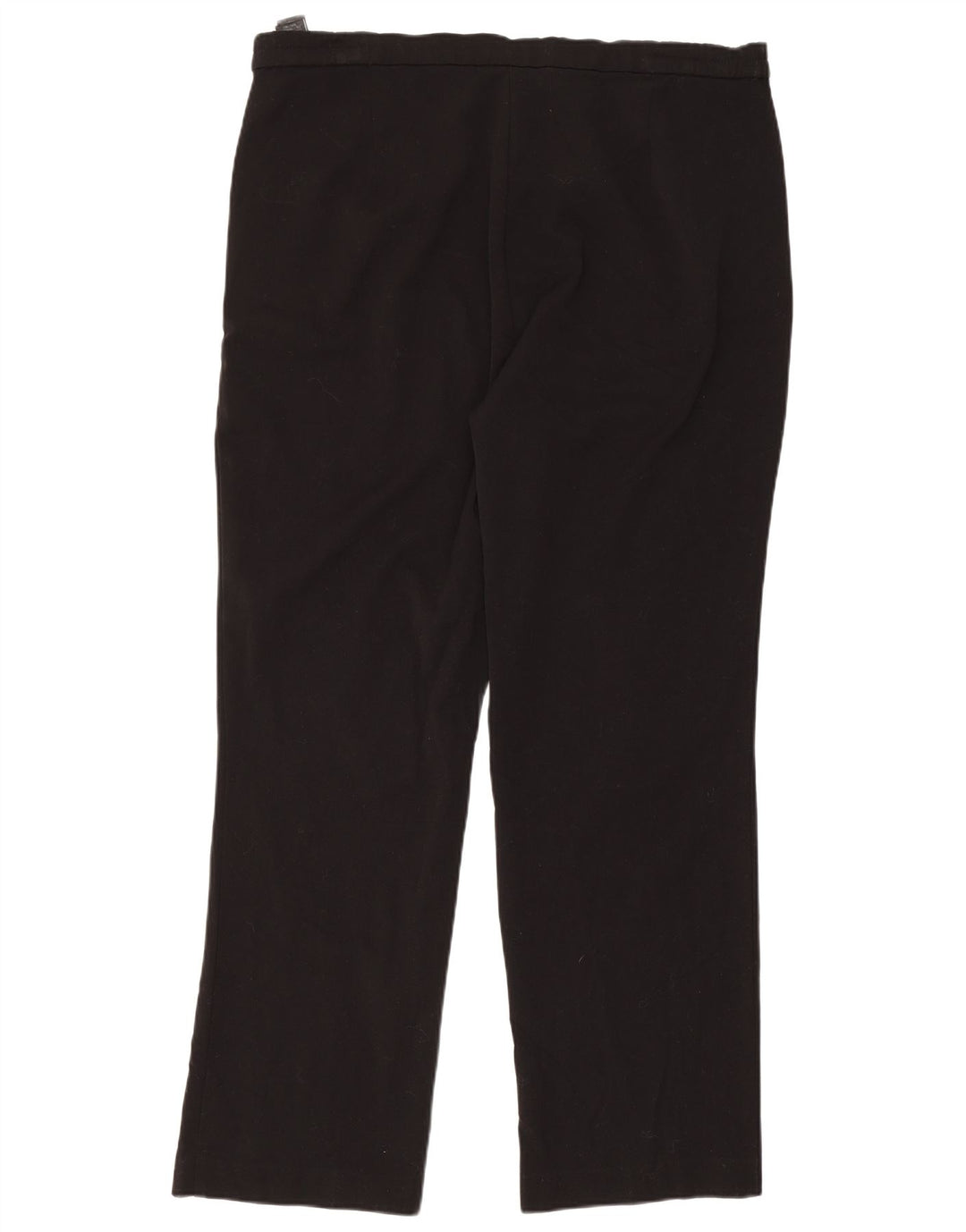 Marks & Spencer Pantalon décontracté pour femme UK 14 Large W34 L30 Noir Polyester