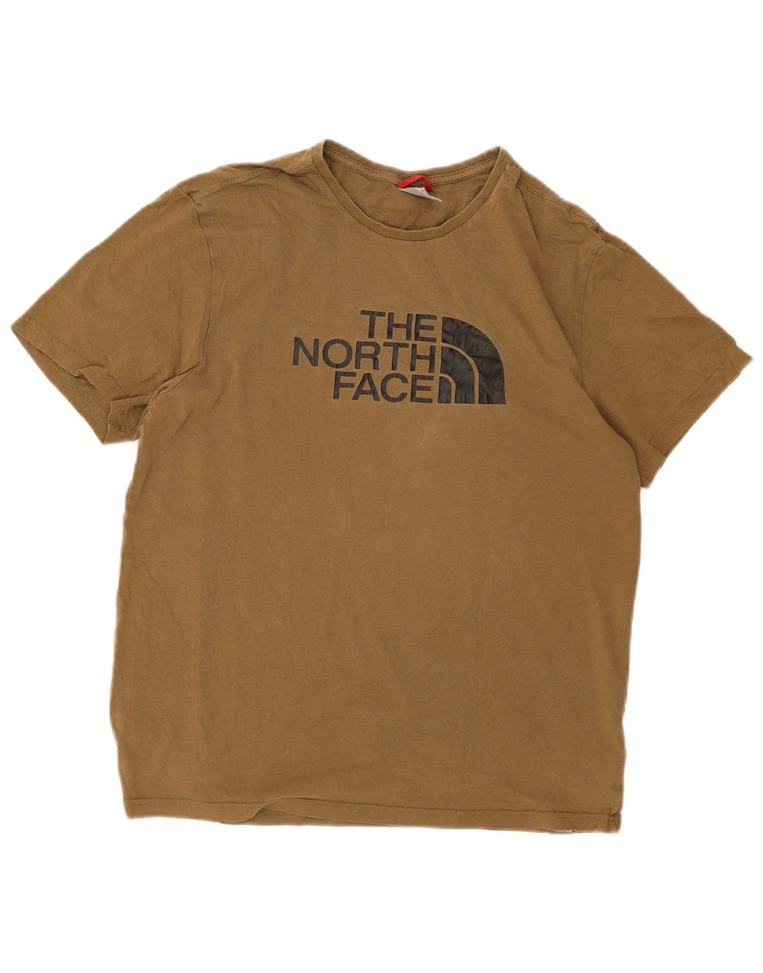 The North Face T-Shirt Graphique Homme Kaki Moyen Coton