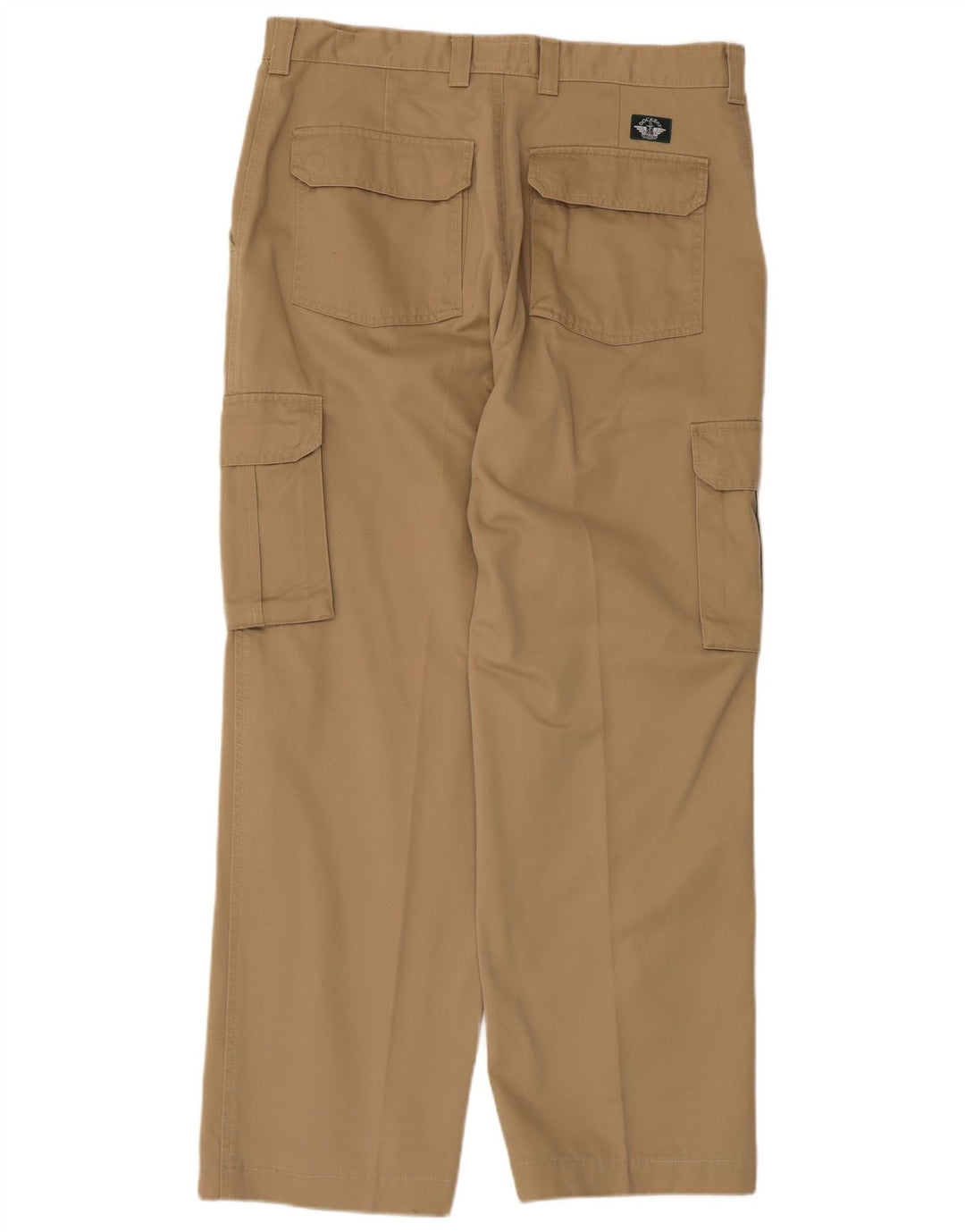 Dockers Pantalon Cargo Droit Khakis Homme W36 L29 Beige Coton