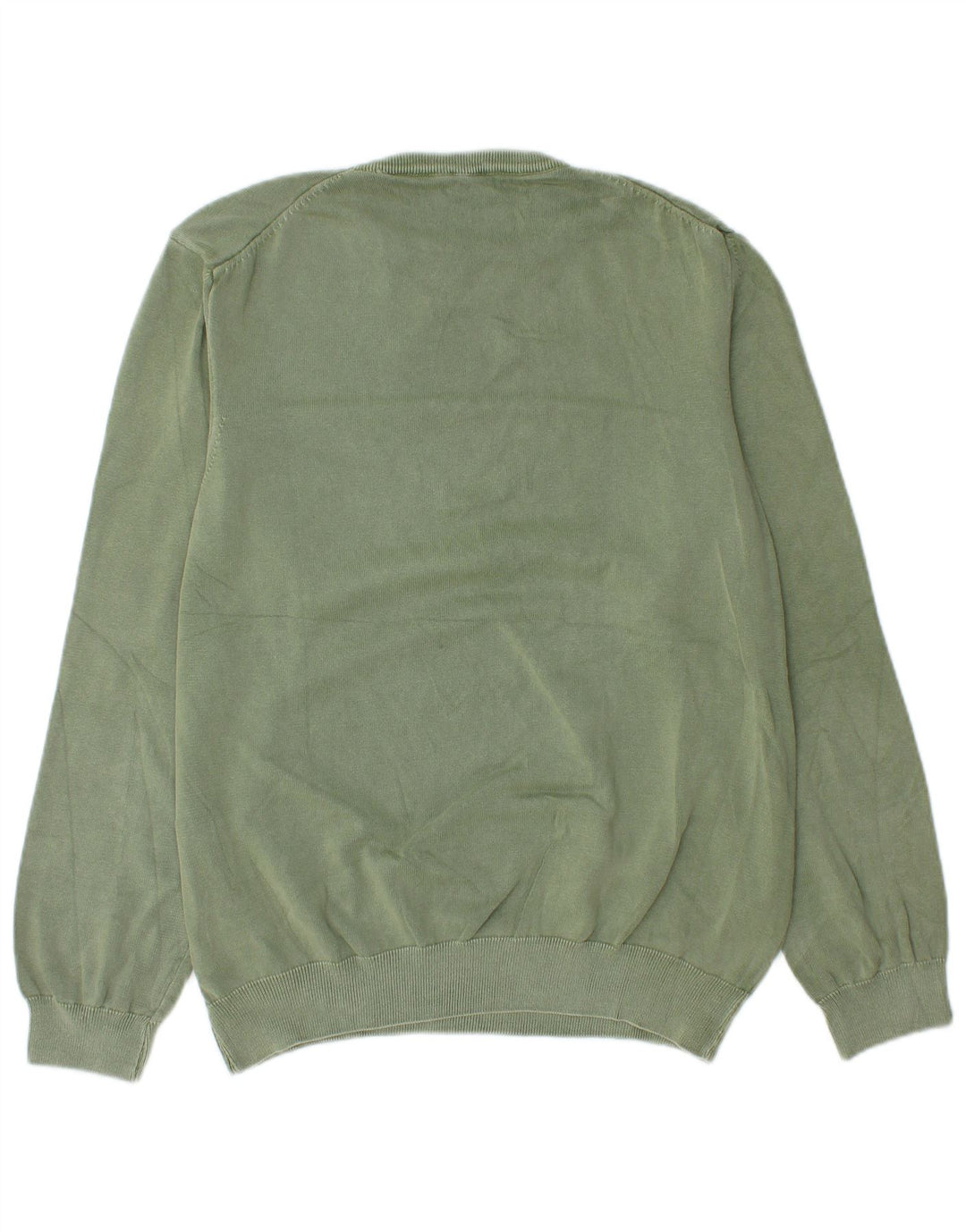 Blauer Pull col rond pour homme XL en coton vert
