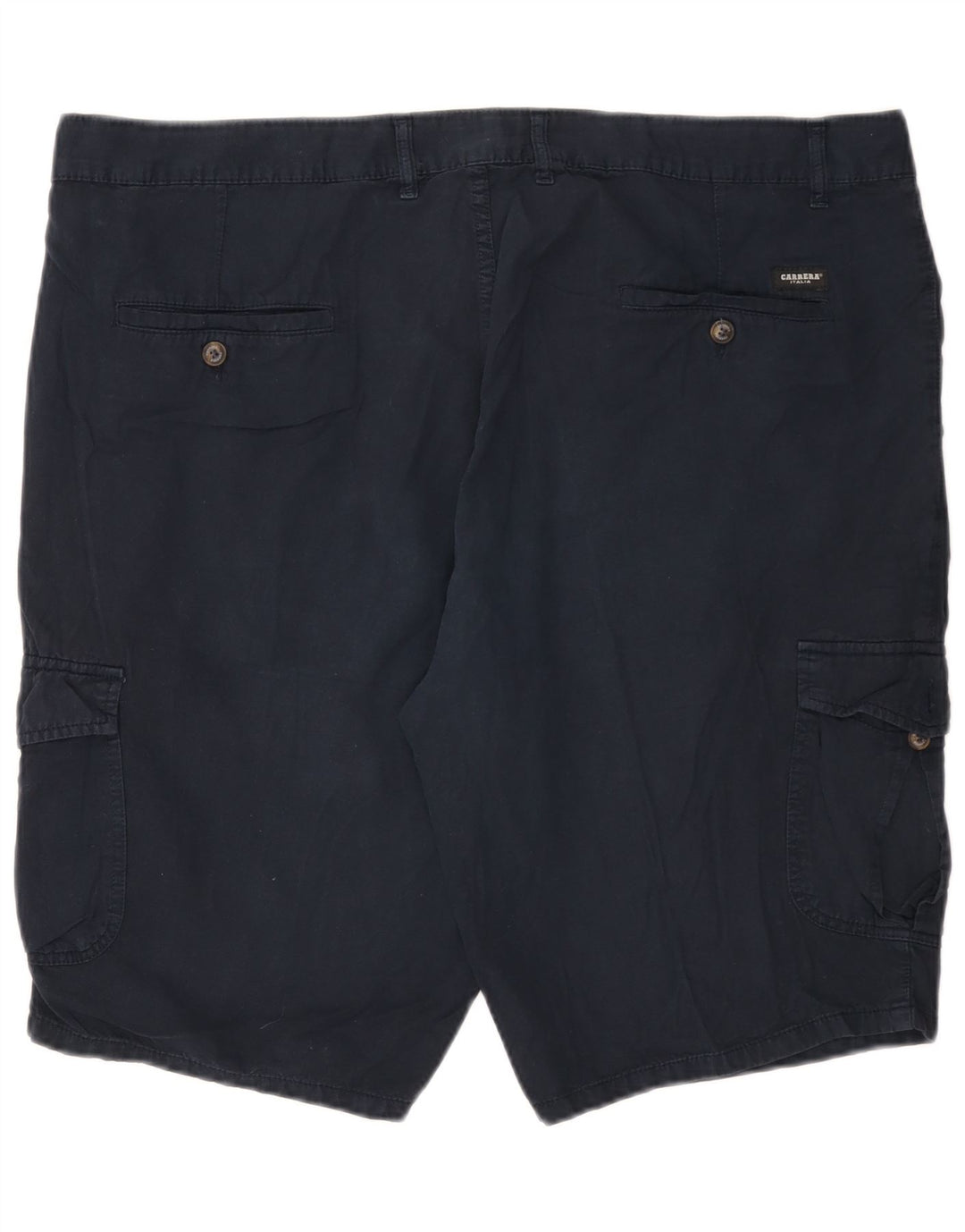 Carrera Short Cargo 618 Homme W42 2XL Bleu Marine Coton