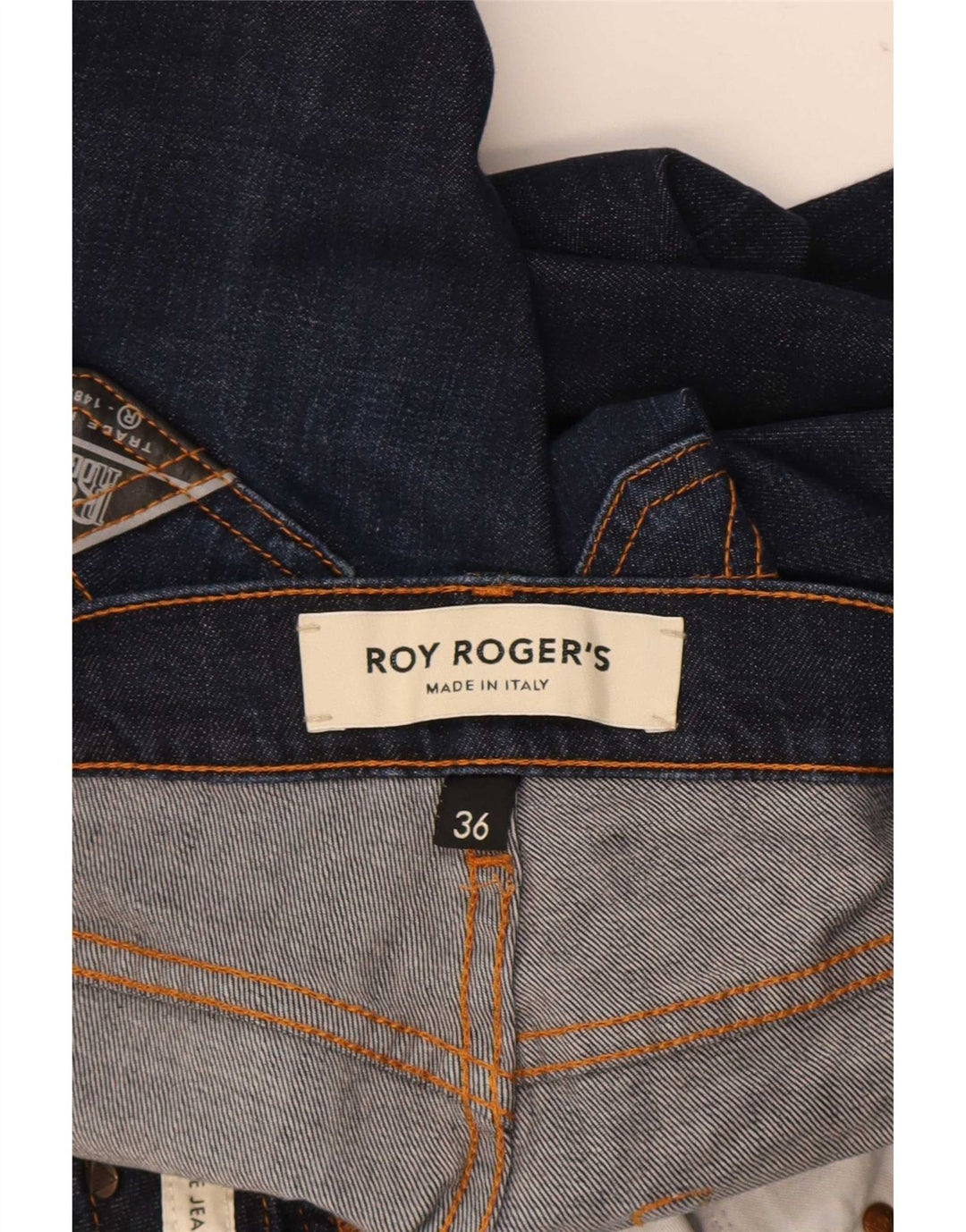 Roy Rogers Jean Slim Homme W36 L32 Bleu Marine Coton