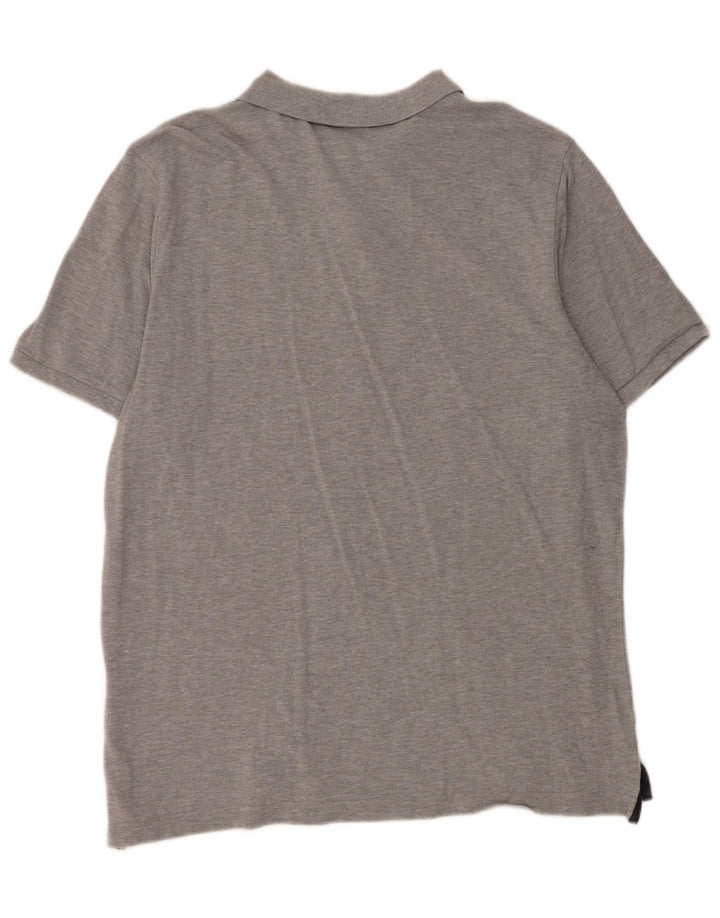 Polo Nike Homme XL Gris Moucheté Coton