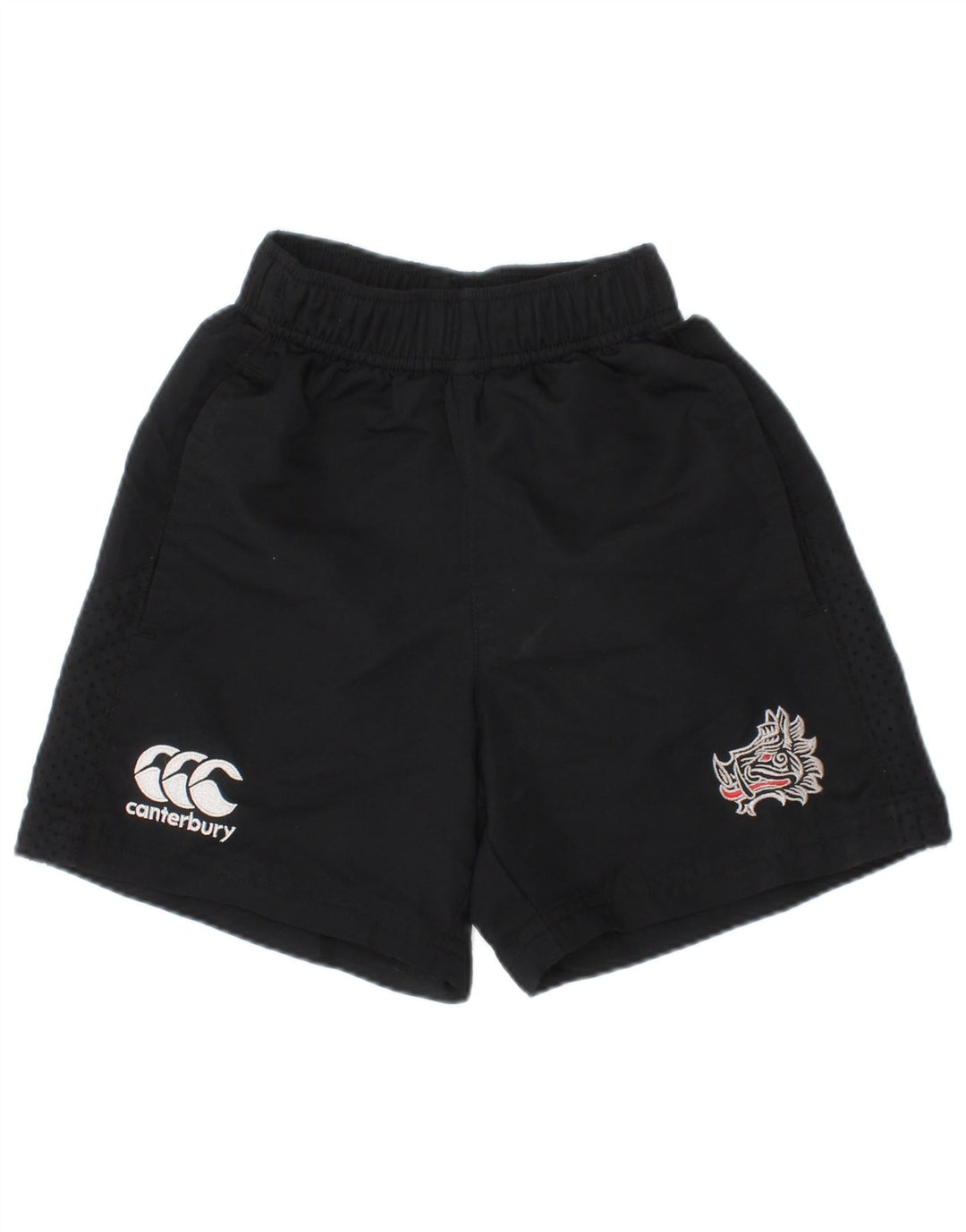 Canterbury Short de sport graphique pour garçon 3-4 ans Noir