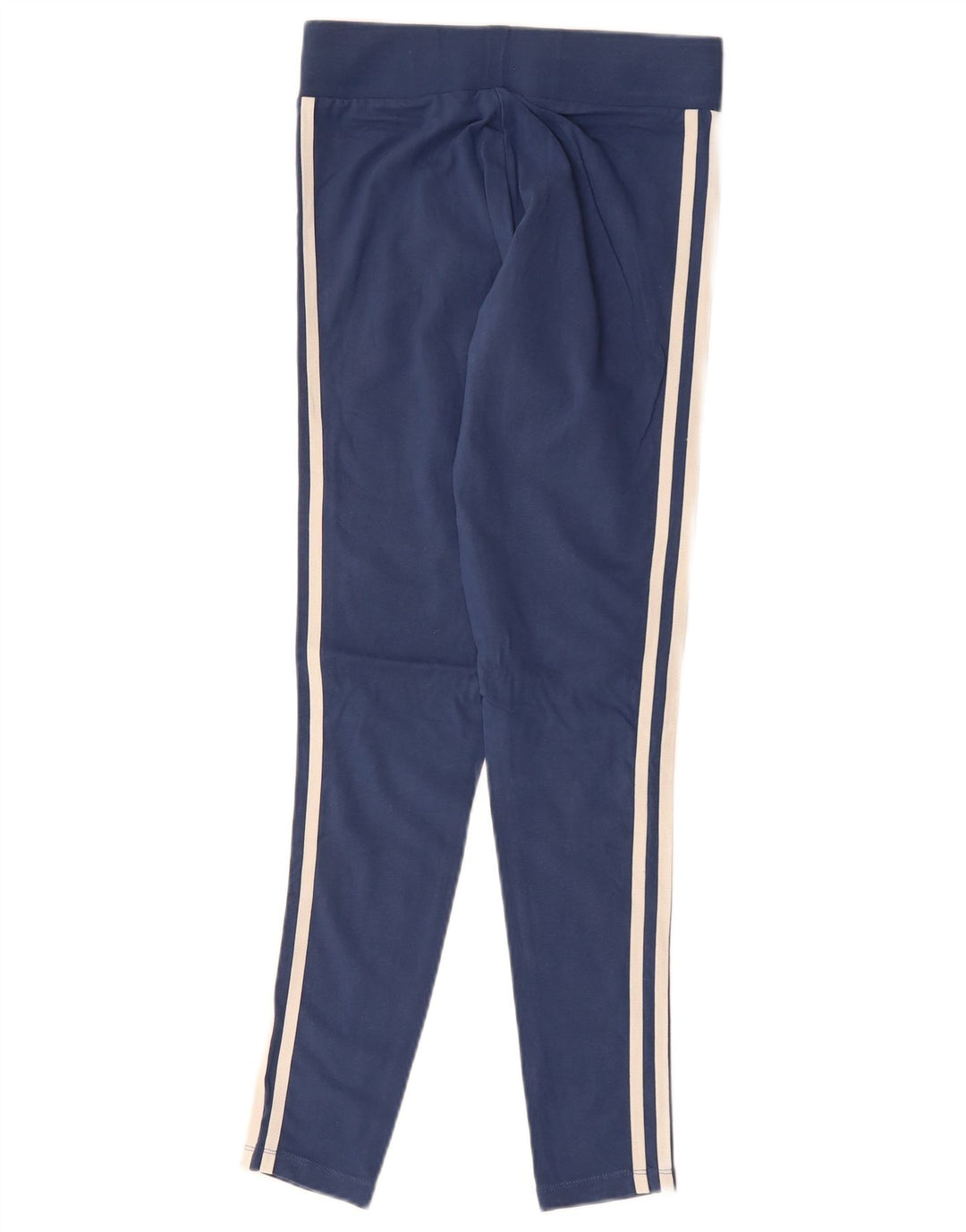 ADIDAS Leggings Femme UK 8 Petit Bleu Marine