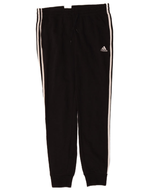 Adidas Pantalon de survêtement pour femme Joggers UK 12/14 Coton noir moyen
