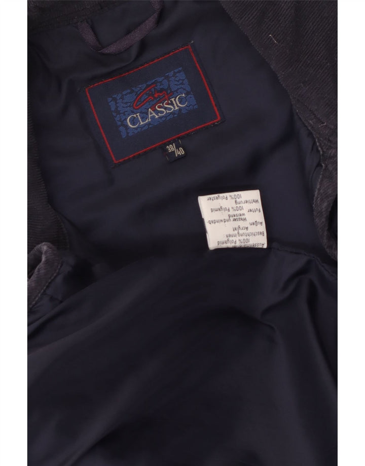 veste matelassée coupe ample femme vintage EU 38/40Polyamide bleu marine moyen