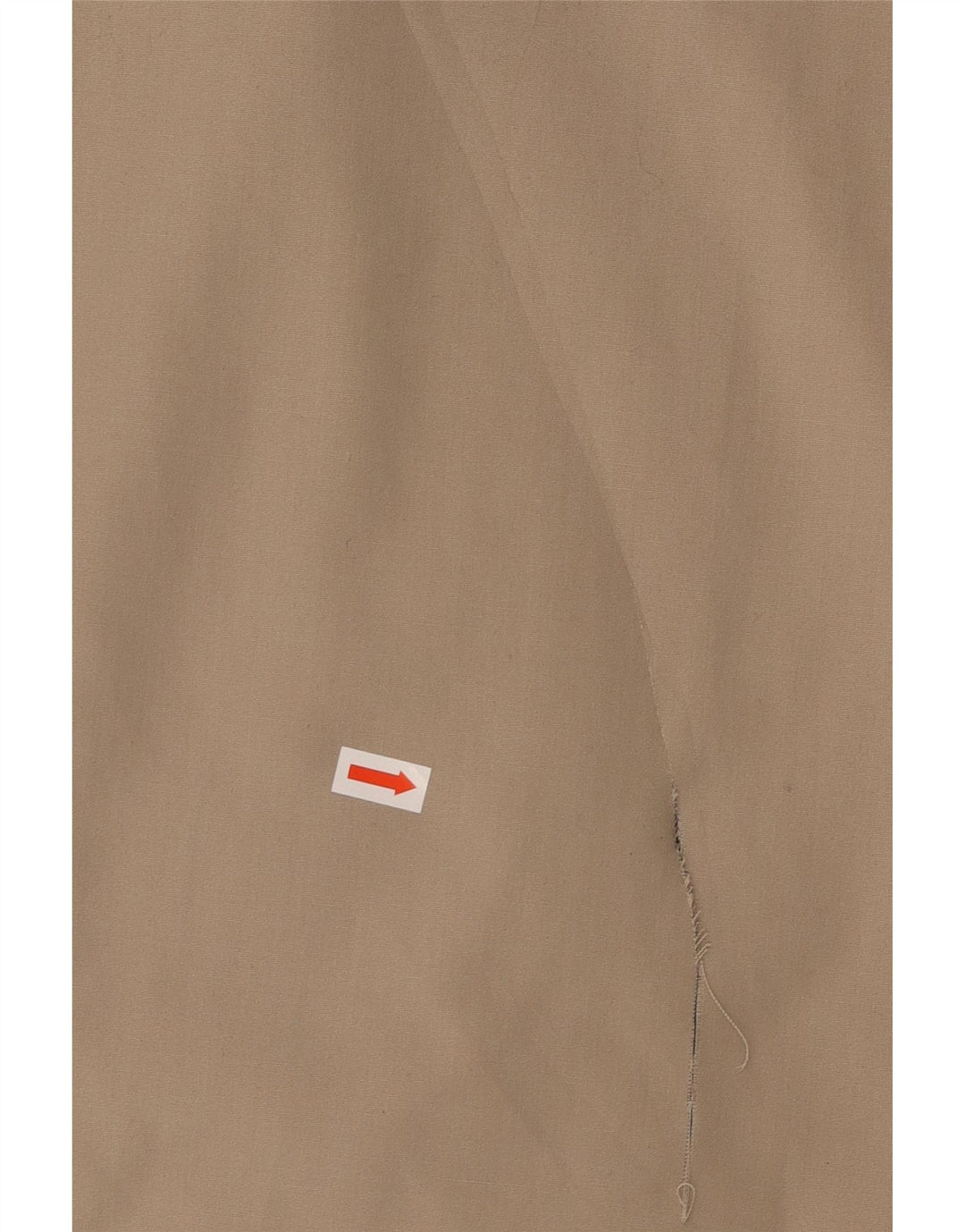 VINTAGE Femmes Oversize Fausse Fourrure Pardessus EU 40 Polyester Beige Moyen