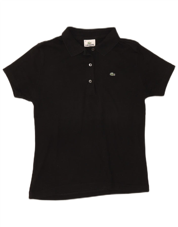 Lacoste Polo Femme Taille 42 Grand Coton Noir