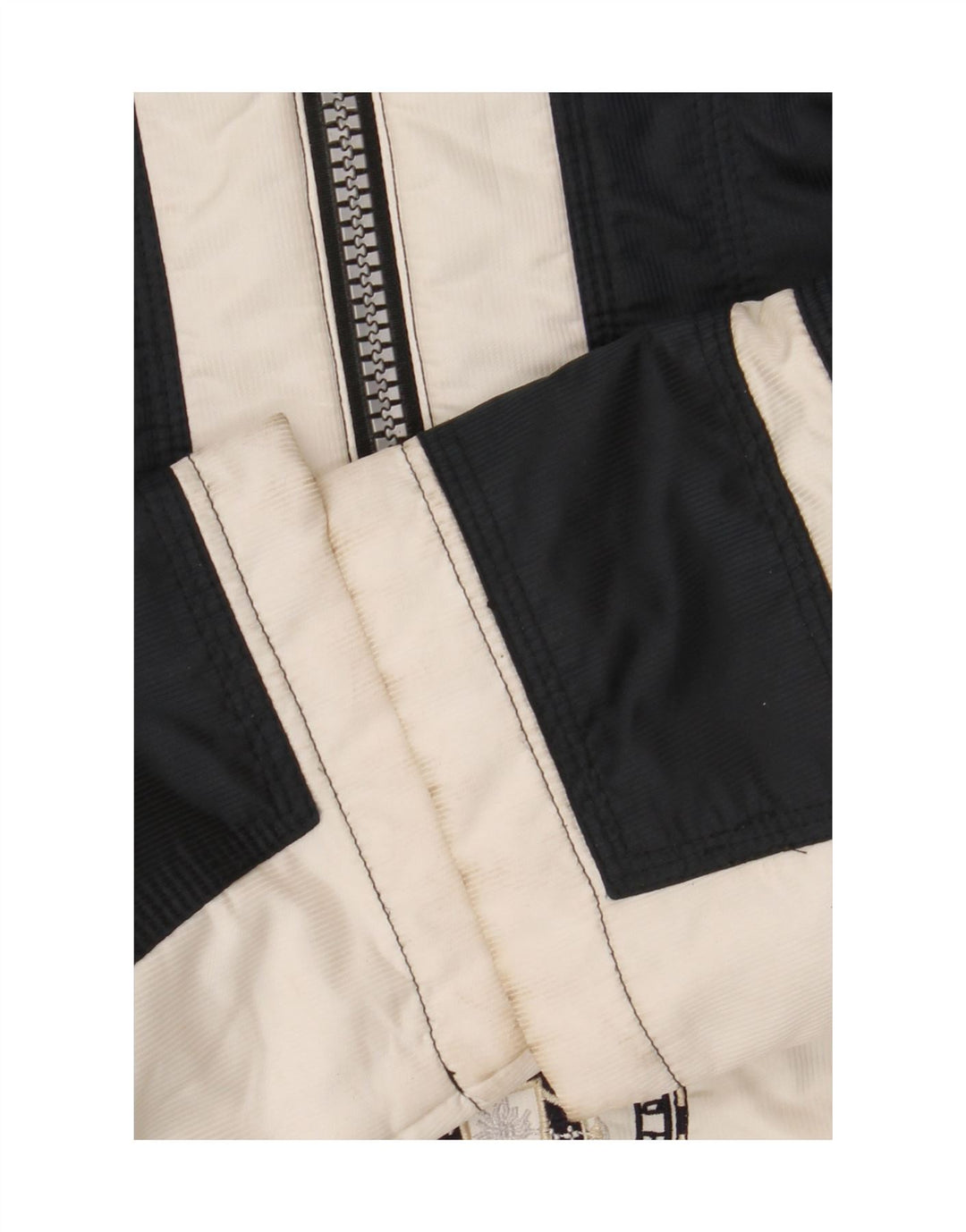 Sportalm Veste de ski graphique pour homme EU 38 Bleu marine moyen Colourblock