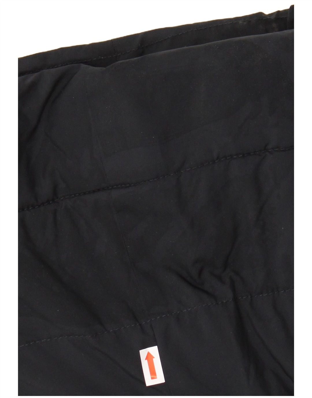 HOLLISTER Veste matelassée à capuche coupe ample pour femme UK 6 XS Noir Polyester