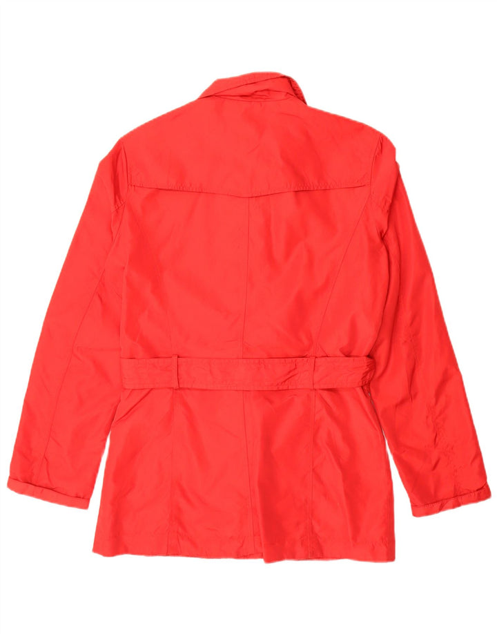 Zara Veste utilitaire pour femme UK 10 Petit nylon rouge
