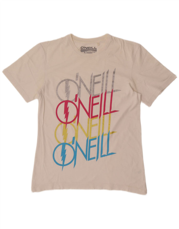 O'NEILL T-shirt graphique coupe régulière pour hommes, petit coton blanc