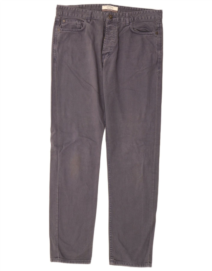 Fat Face Jean Fuselé Homme W34 L32 Gris Coton