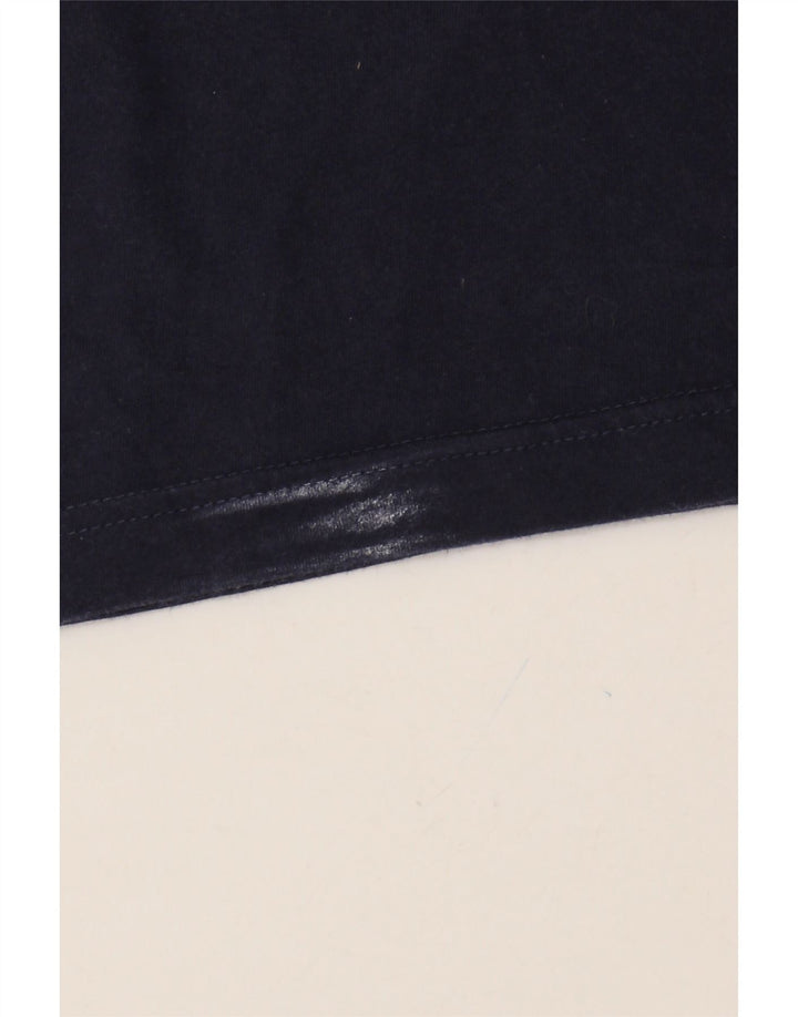 FILA T-Shirt Graphique Homme Bleu Marine Moyen Coton