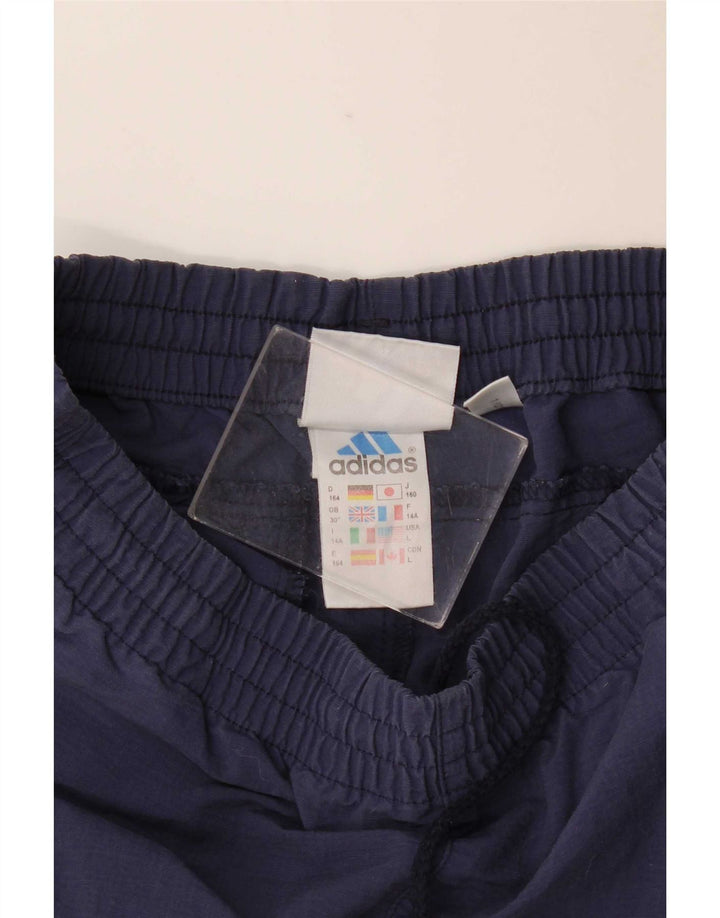 Adidas Pantalon de Survêtement Garçon 13-14 ans Bleu Marine Polyamide