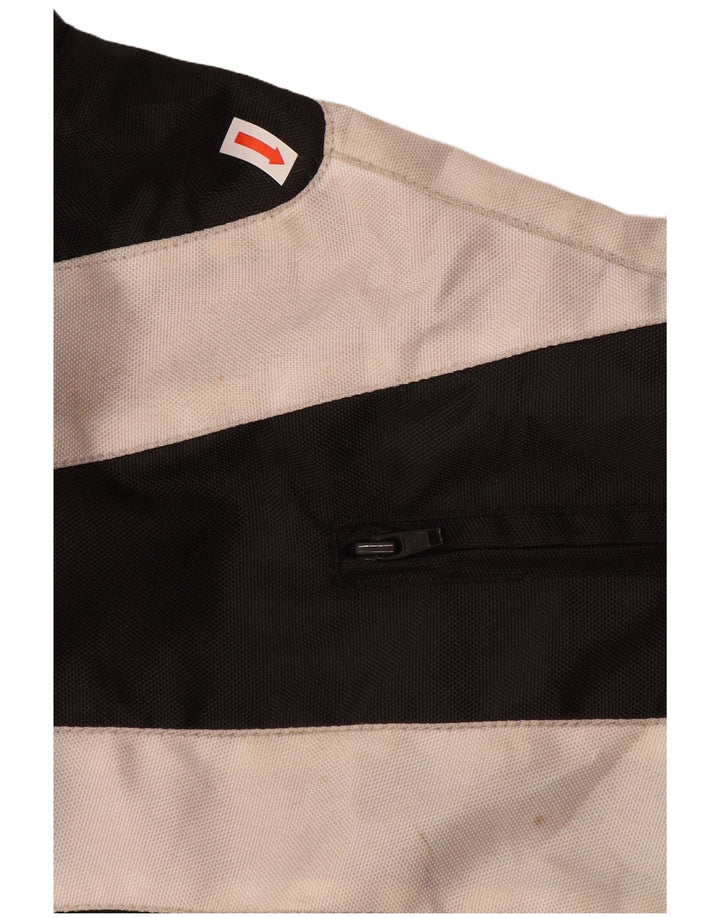 Spyke Mens Graphic Racer Jacket Taille 58 3XL Noir Colourblock Polyester