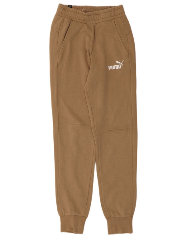 Puma Pantalon de survêtement pour femme Joggers UK 4 XS Beige Coton