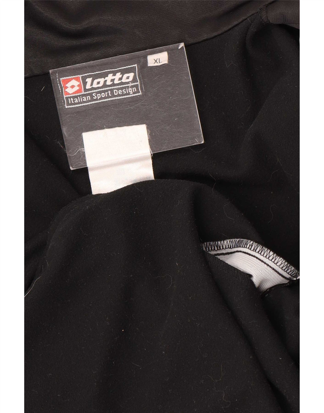 Lotto Veste de survêtement graphique pour homme XL Noir Colorblock Polyester
