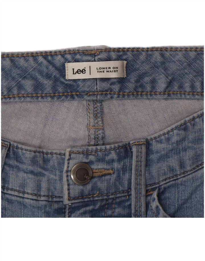 Lee Jean Capri Taille Basse Femme W28 L20 Bleu