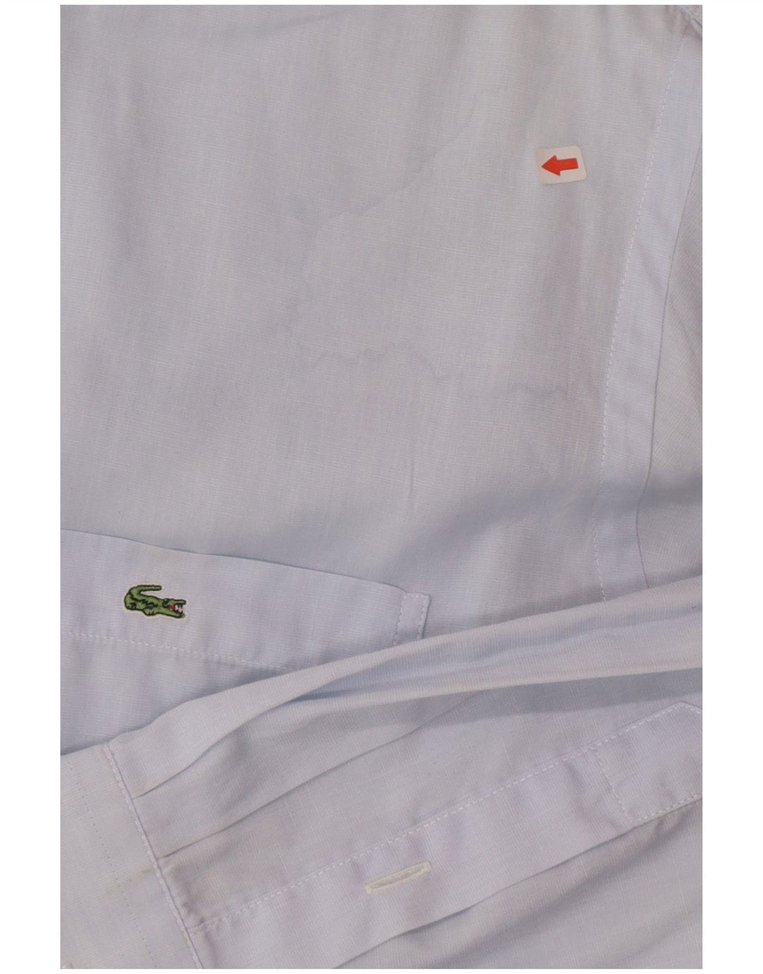 Lacoste Chemise Homme Taille 42 Grand Coton Bleu