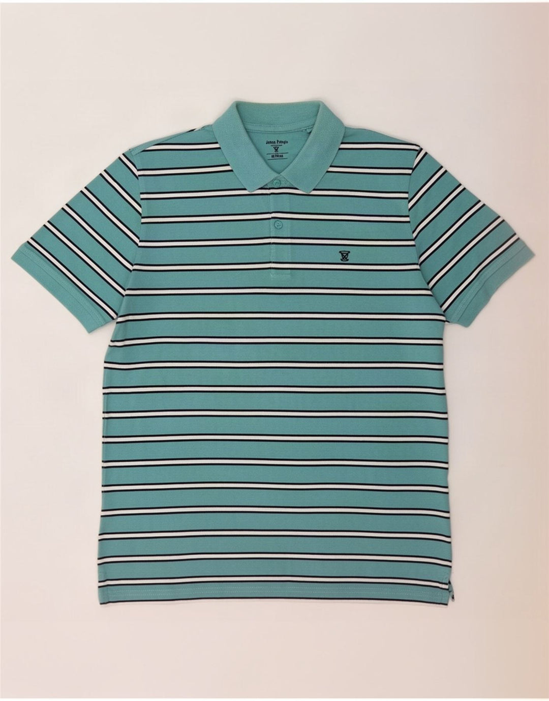 James Pringle Polo Homme Bleu Moyen Rayé Coton