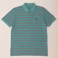 James Pringle Polo Homme Bleu Moyen Rayé Coton