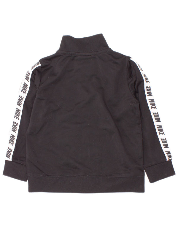 Nike Veste de survêtement graphique pour bébé garçon 12-18 mois Noir Colourblock
