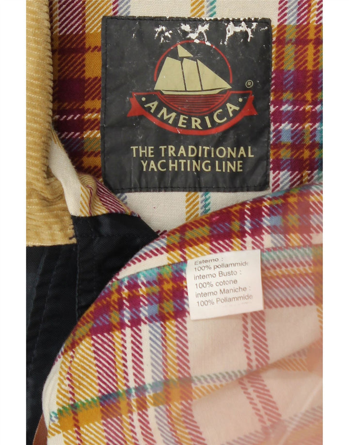 AMERICA Femmes Yachting Tenues Duffle Jacket UK 18 XL Bleu Marine Polyamide