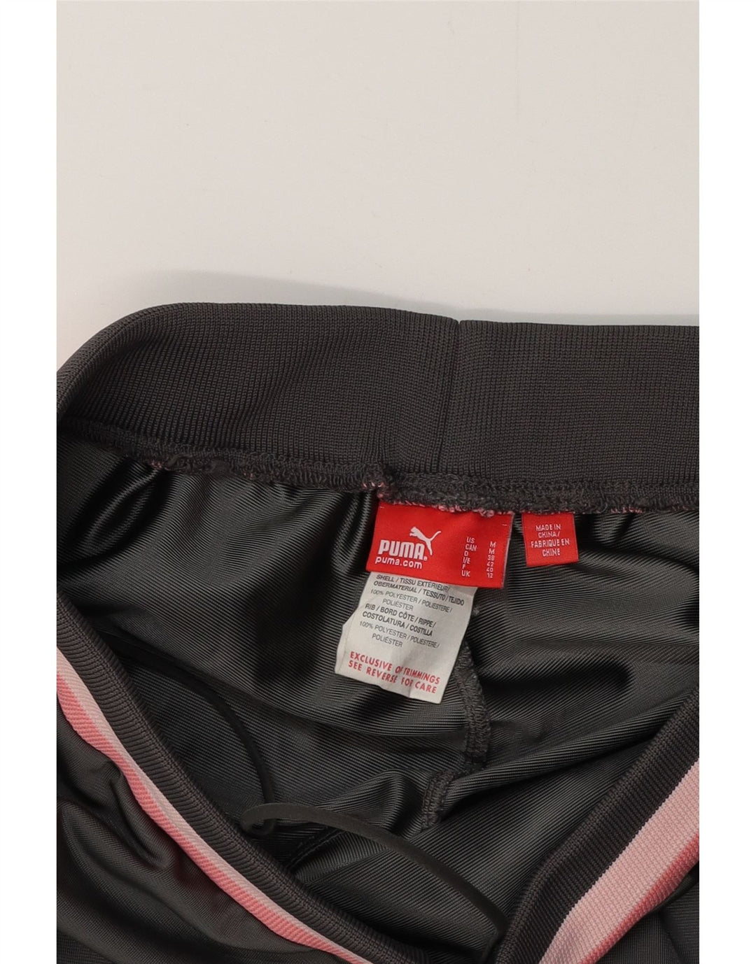 PUMA Pantalon de survêtement pour femme Gris moyen Colorblock UK 42