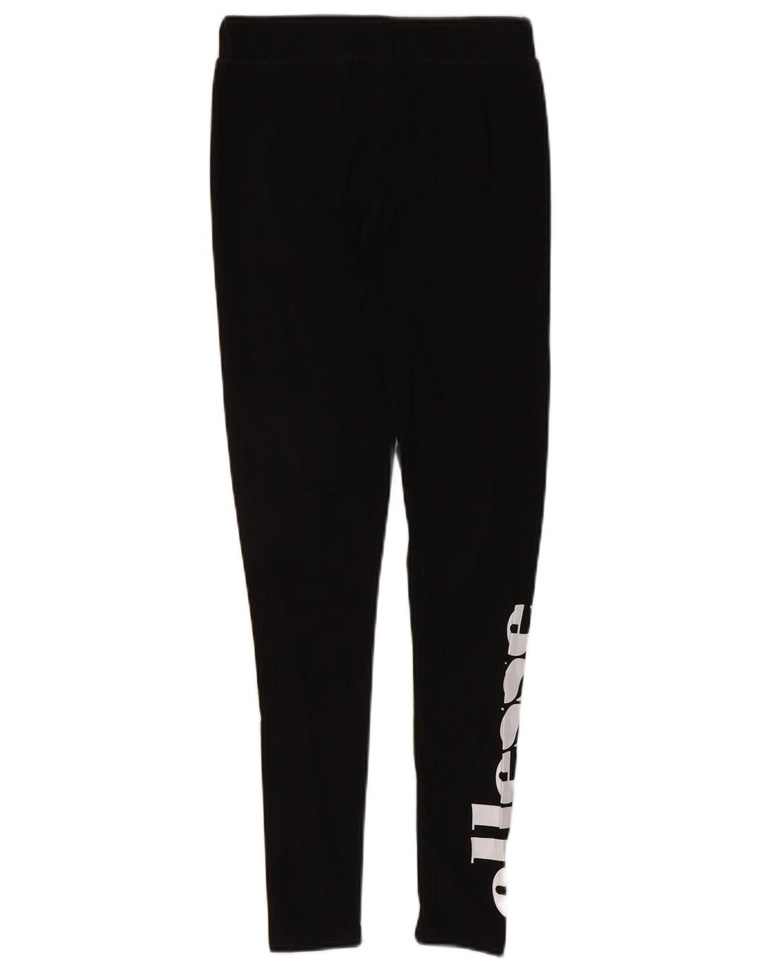 Ellesse Leggings graphiques pour femme UK 10 Small Noir Coton