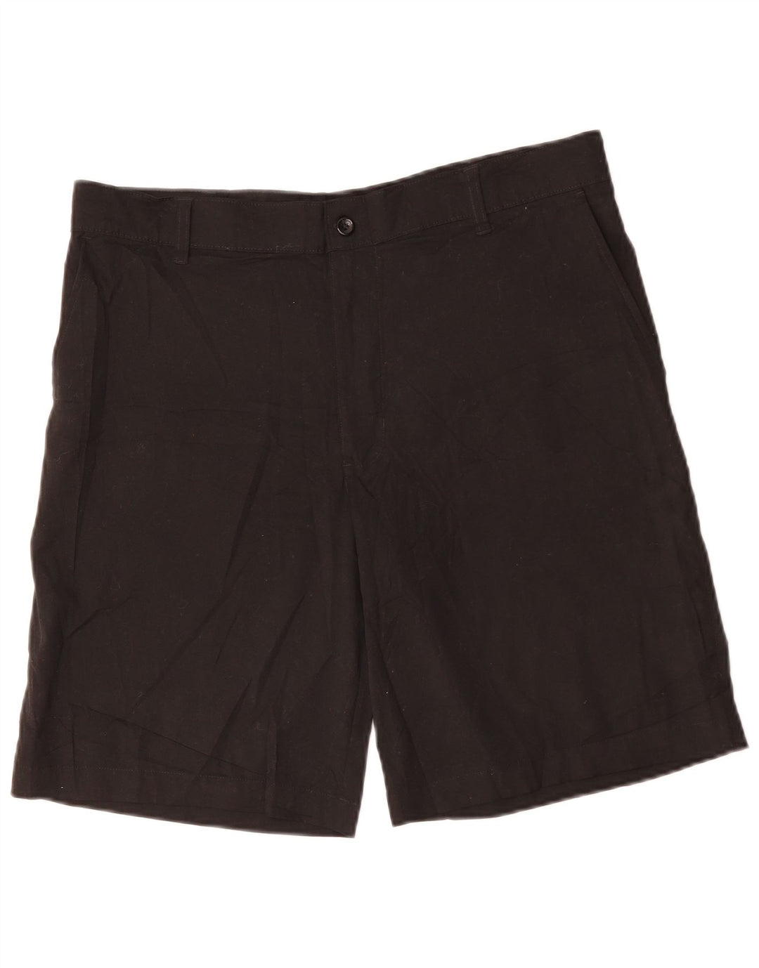 RUSSELL ATHLETIC Short Chino Homme W34 Grand Noir Polyester