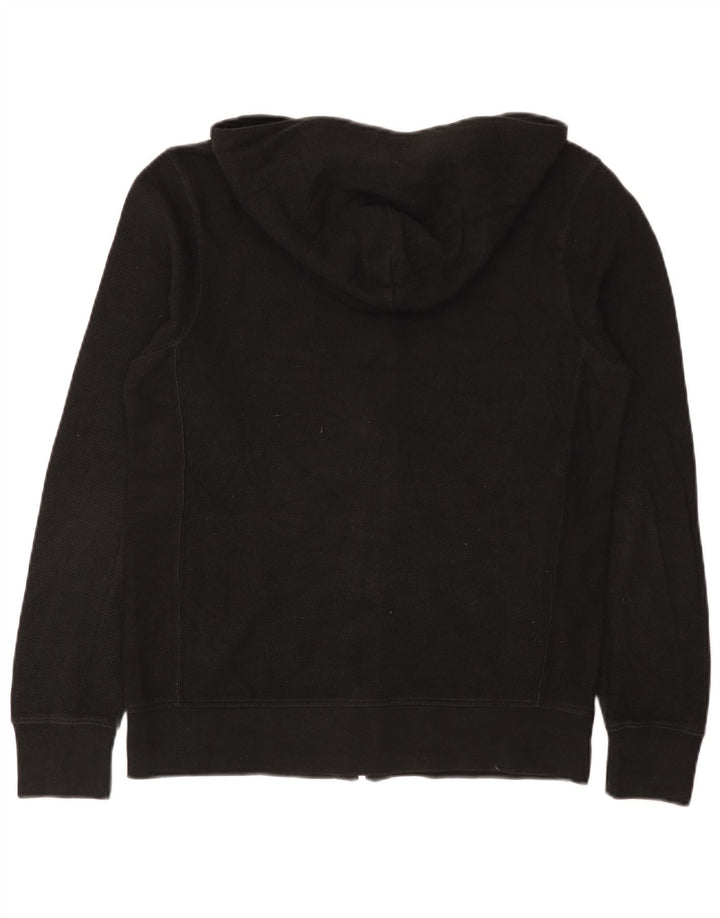 Zara Pull à capuche zippé pour homme Large Noir