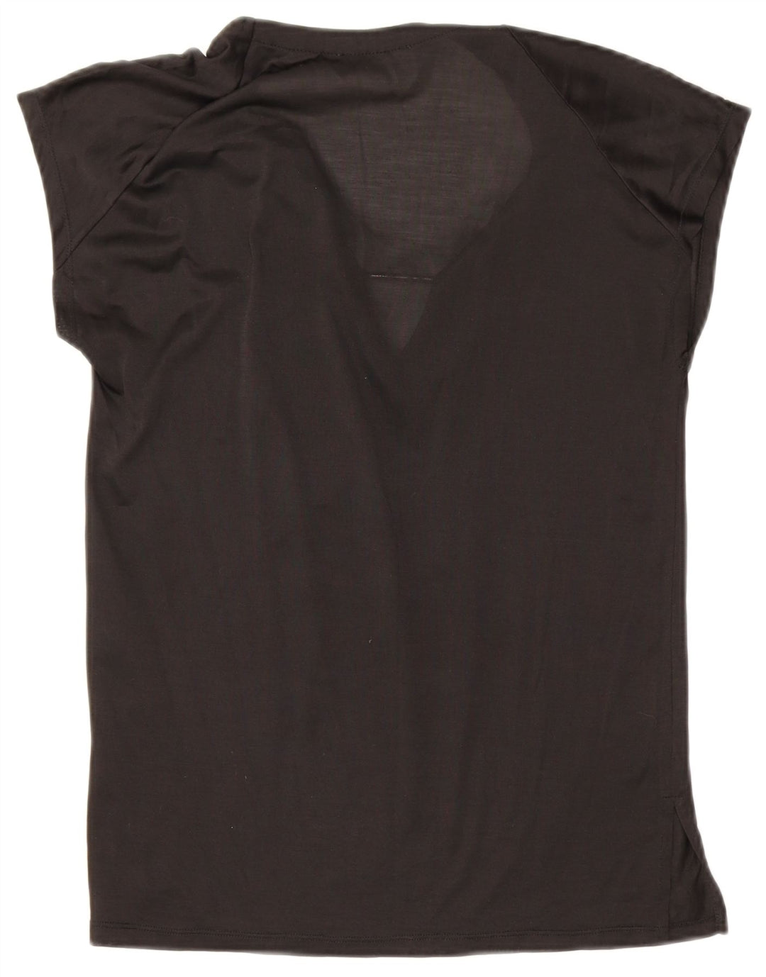 Zara Chemisier Femme Top UK 10 Petit Noir