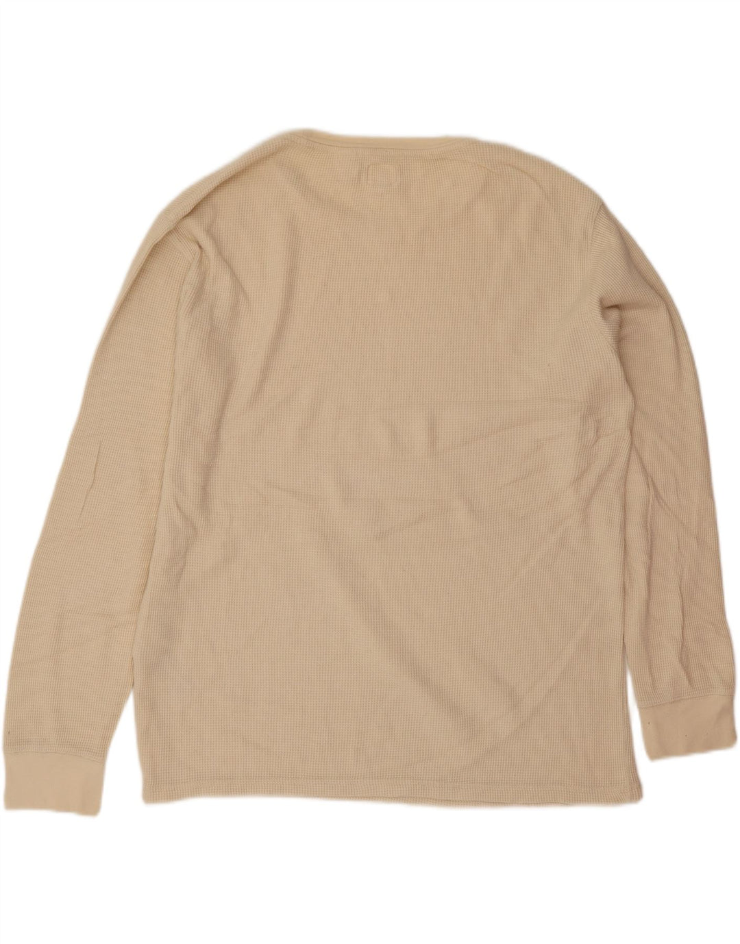 Levi's Haut Coupe Ample à Manches Longues Homme Beige Large Coton