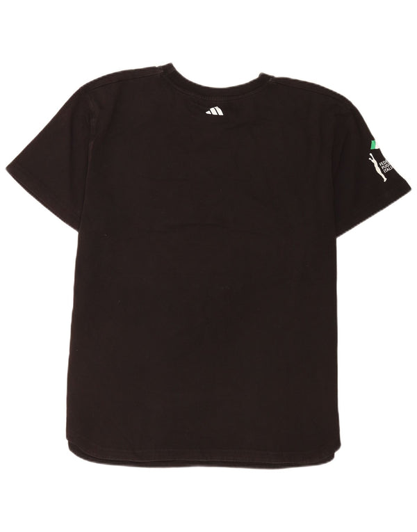 Adidas Mens Italia Graphic T-Shirt Top XL Black