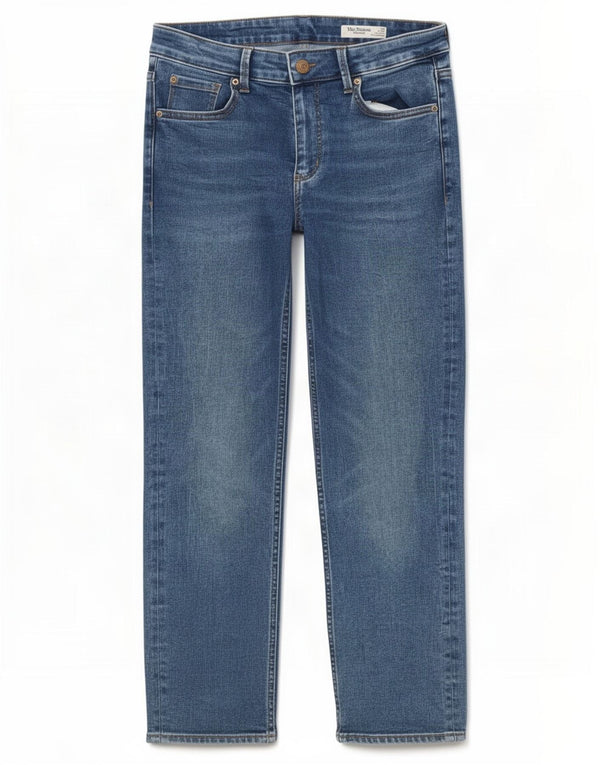 Marks & Spencer Jean droit The Sienna pour femme UK 12 Medium W30 L25 Bleu