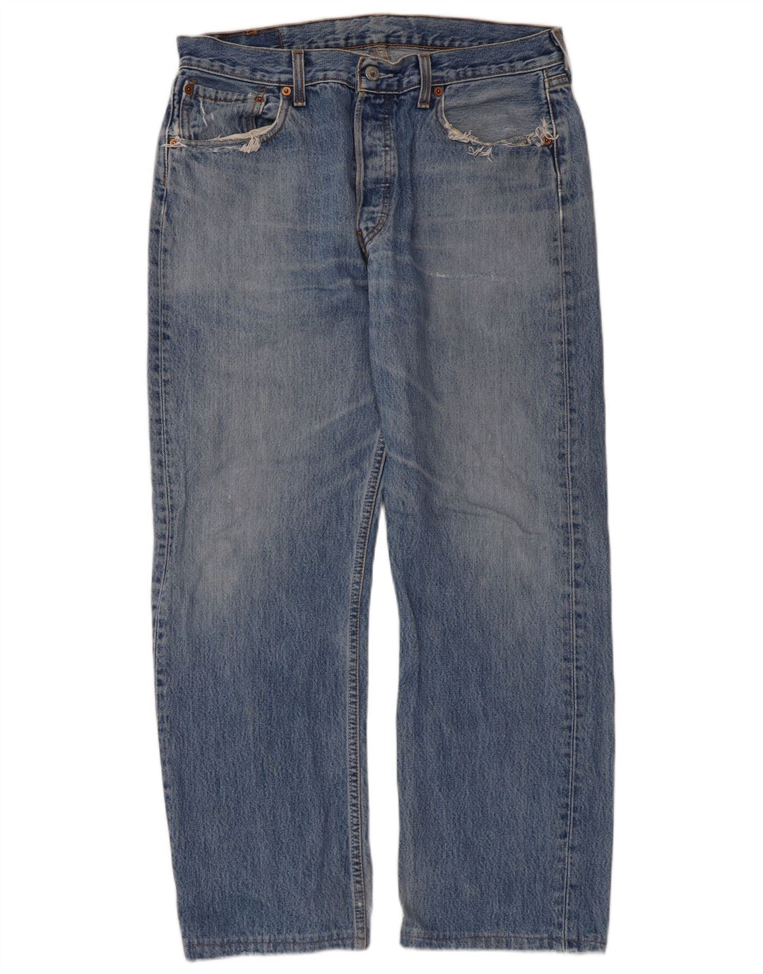 Levi's Jean Droit 501 Homme Bleu W34 L27 Coton
