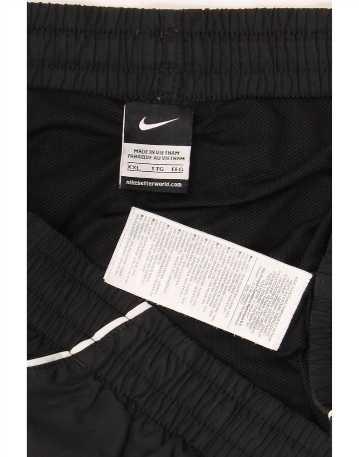 Nike Short de sport graphique pour homme 2XL Noir Polyester