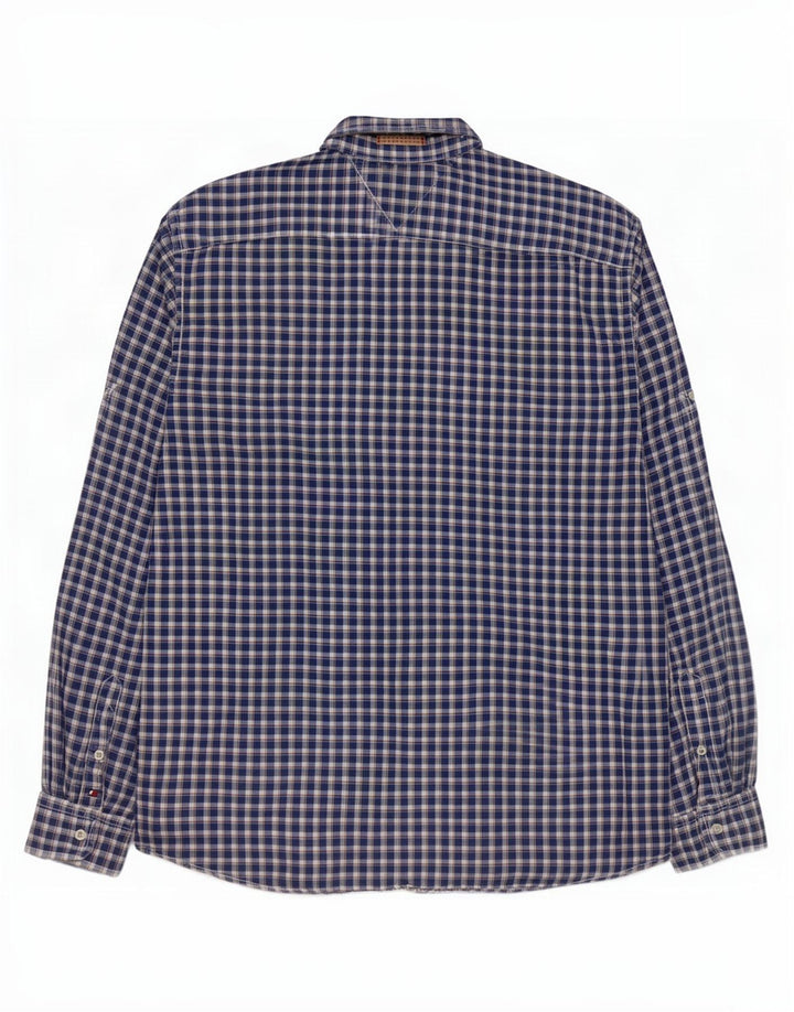Tommy Hilfiger Chemise Vintage Fit XL Bleu Vichy pour Homme