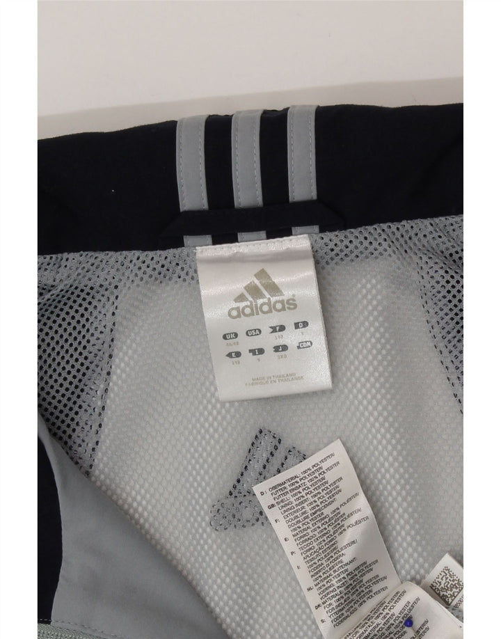 Adidas Veste de survêtement pour homme UK 46/48 XL Gris Colorblock Polyester