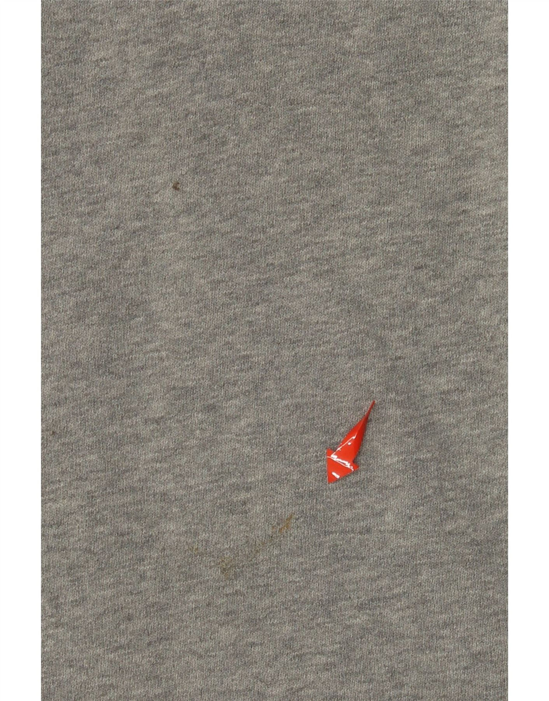 TOMMY HILFIGER Pull à Capuche Graphique Homme Gris Moyen Coton Colorblock