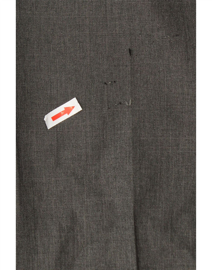 Marks & Spencer Pantalon de costume coupe classique pour homme W38 L29 Gris Polyester