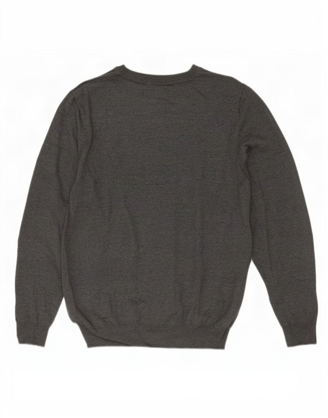 Zara Pull ras du cou pour femme UK 14 Gris moyen Viscose