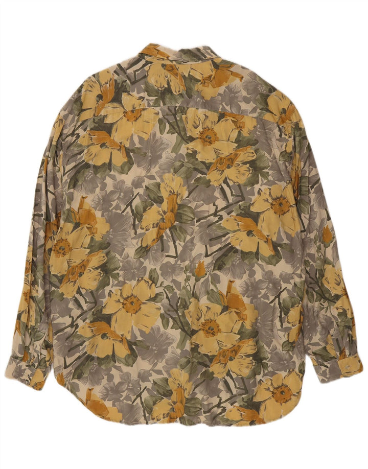 Chemise Homme Key West XL Viscose Florale Multicolore