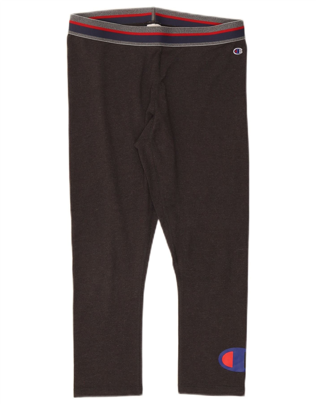 Champion Legging Capri Graphique Femme UK 12 Coton Marron Moyen