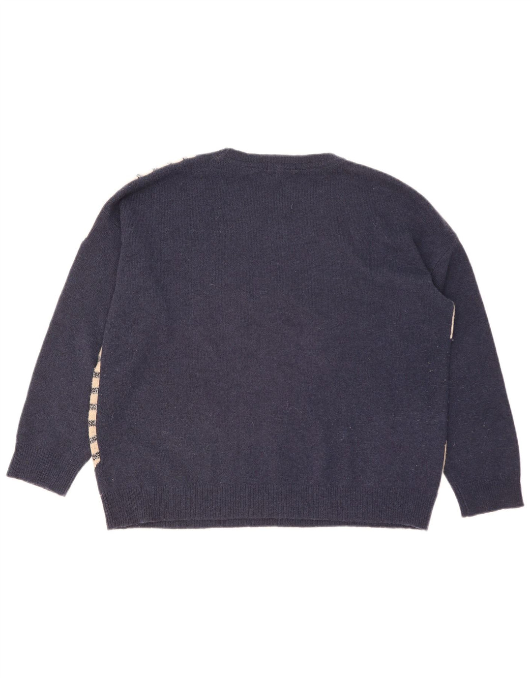 White Stuff Pull ras du cou pour femme UK 16 Large Bleu marine