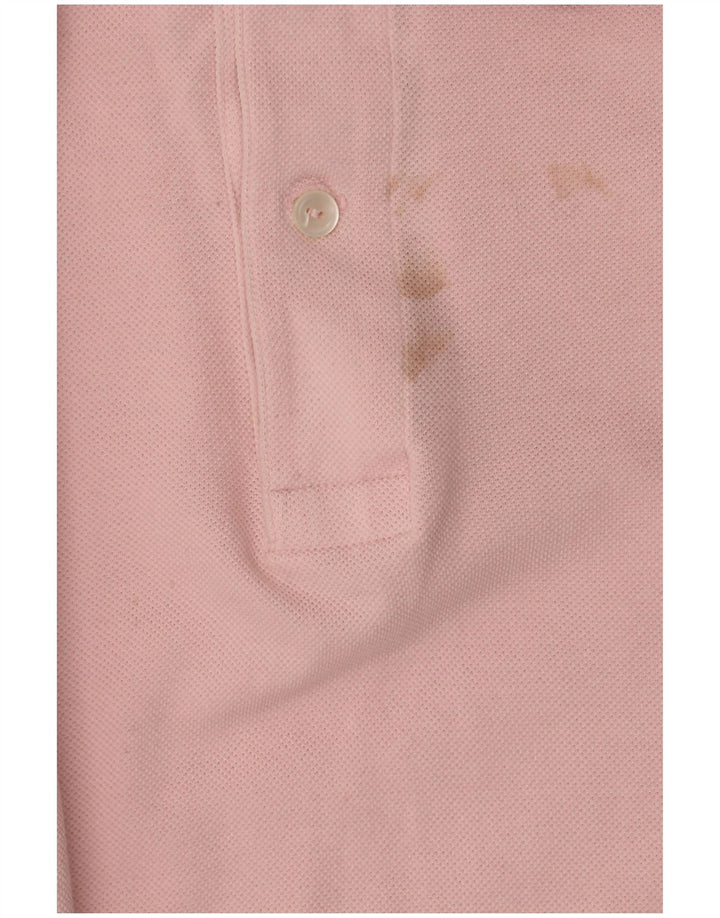 Lacoste Polo Homme Taille 4 Coton Rose Moyen